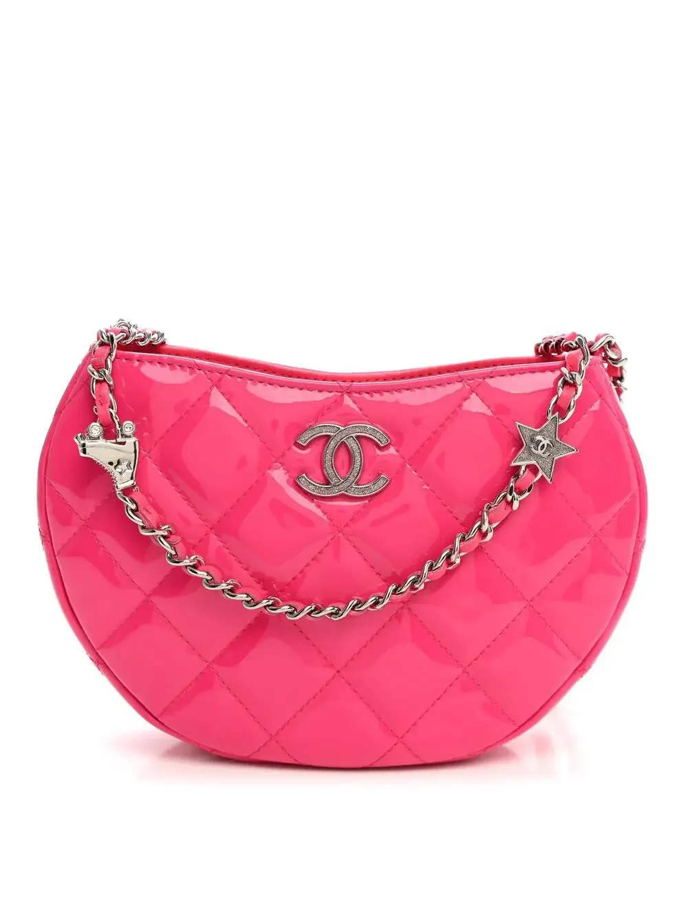 Chanel Patent Calfskin Quilted Enamel #322718C18B